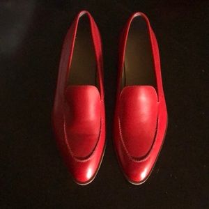 NWOT Everlane Red Modern Loafers, size 9.